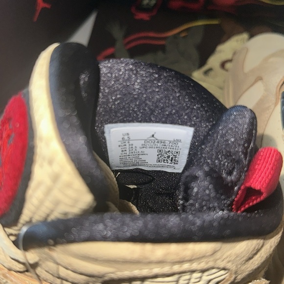 NEW Jordan 8 Retro Rui Hachimura Black Samurai Size 6.5 Equivalent to Women’s 8 - Picture 10 of 16